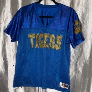 Augusta Sportswear Blue and Gold Tigers Jersey
